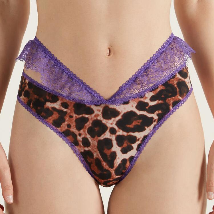 Na Wahine Leopard Wild Underwear