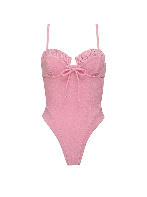 Ružičasti kupaći kostim Sweet Bow