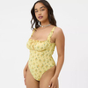 Cute Cotton Ladies One Piece Swimsuits