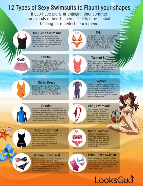 12 نوعًا من ملابس السباحة المثيرة لتتباهى بأشكالك