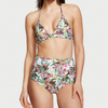 Bikini med blomstertryk