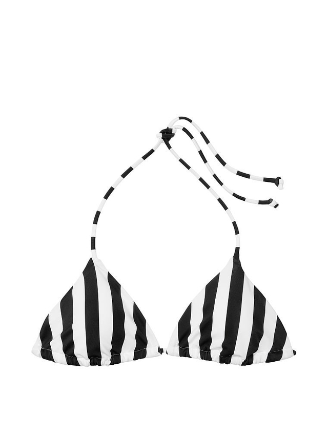 Троугао бикини купаћи костим са горњим принтом