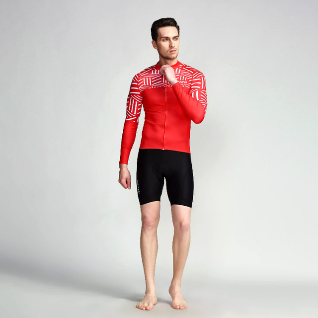 پیراهن مردانه دوچرخه سواری شیک و بدون درز