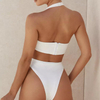 Sexet Solid High Cut One Piece Badedragt