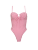 Pink Sweet Bow Swimsuit