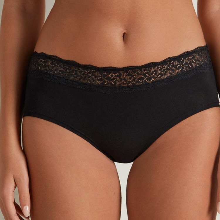Cotton And Lace Material for Women's Underwear
