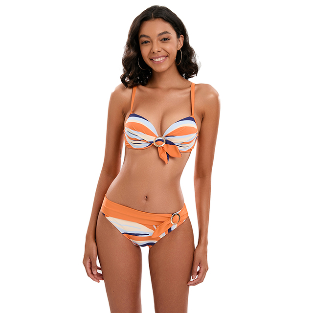 Ženski bikini set s printom za postavljanje