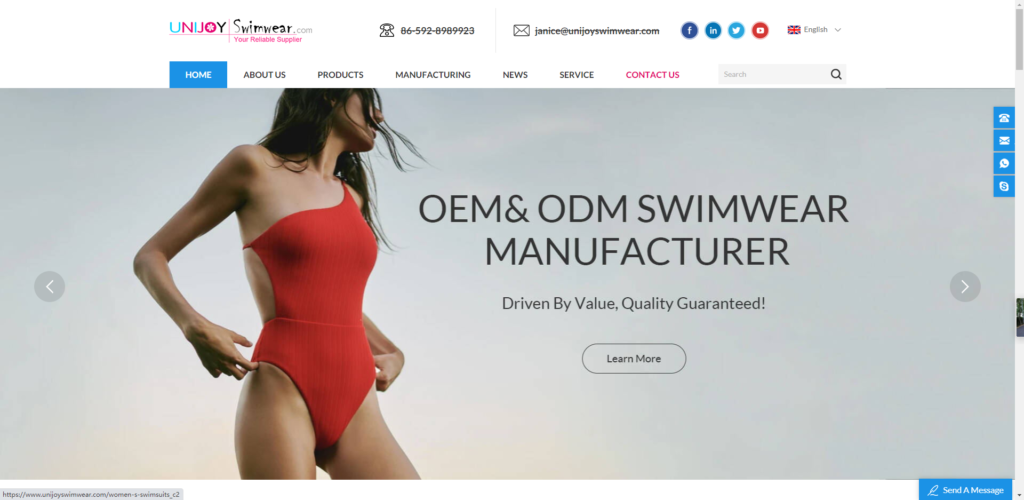 Xiamen Unijoy Swimwear Co., Ltd.