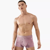 Impressão de shorts boxer masculinos respiráveis ​​sem costura