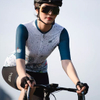 Környezetbarát női kerékpáros mezek