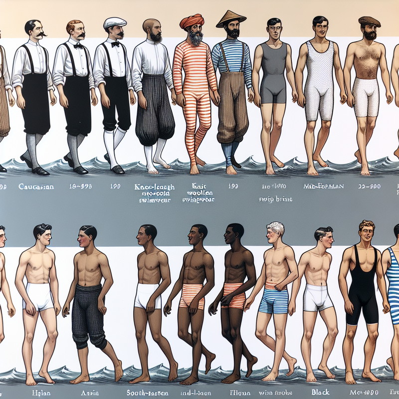 Com van evolucionar els vestits de bany per a homes