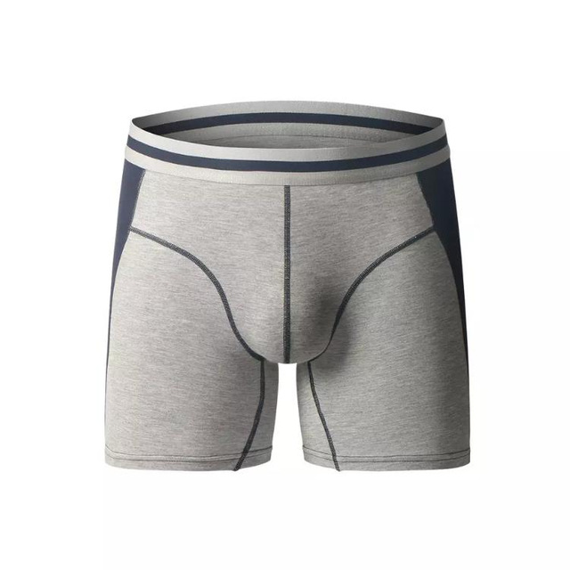 Fear Cotton Breathable Spliced ​​Two Color Boxer Shorts