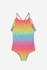  Bright Rainbow Design Swimsuit