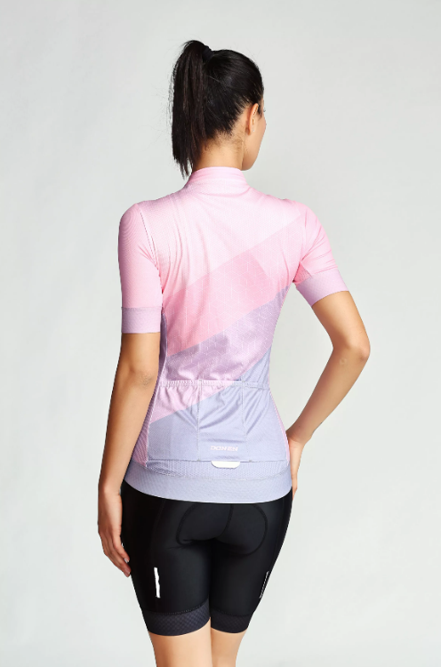 Camisetas respiráveis ​​para ciclismo feminino