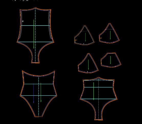 طراحی لباس شنا 2