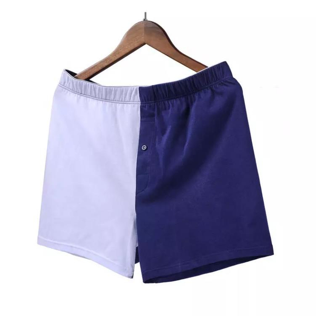 Splicing Color Boxer Shorts mees