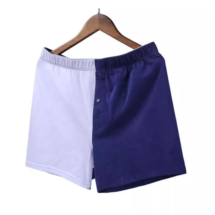 Splicing Color Boxer Shorts Male
