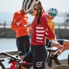 Rýchloschnúce dámske cyklistické oblečenie